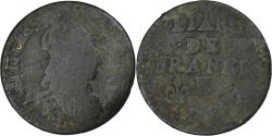 World Coins - France, Louis XIV, Liard, Meung-sur-Loire, Copper, , Gadoury:80, KM:192