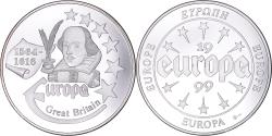 World Coins - France, Medal, Europa, 1999, Great Britain, , Silver