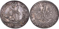 World Coins - Coin, Austria, Tirol, Leopold, 1/4 Thaler, 1632, Hall, , Silver, KM:590