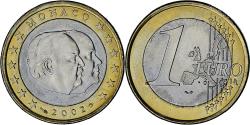 World Coins - Monaco, Rainier III, Euro, 2002, Paris, , Bi-Metallic, Gadoury:MC178