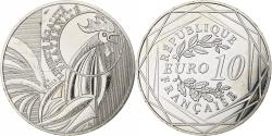 World Coins - France, 10 Euro, Coq, 2015, Monnaie de Paris, Silver,