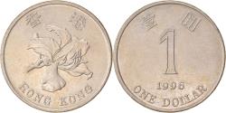 World Coins - Coin, Hong Kong, Elizabeth II, Dollar, 1996, Paris, , Copper-nickel