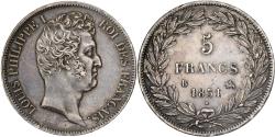 World Coins - France, Louis Philippe I, 5 Francs, 1831, Rouen, Silver, , Gadoury:676
