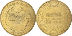 World Coins - France, Token, Brest - Océanopolis n° 6  - La loutre, 2017, MDP,