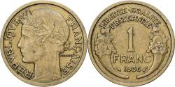 World Coins - France, Morlon, Franc, 1936, , Aluminum-Bronze, KM:885, Gadoury:470