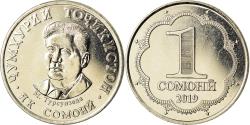 World Coins - Coin, Tajikistan, Somoni, 2019, St. Petersburg, , Nickel-brass