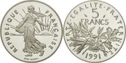 World Coins - Coin, France, Semeuse, 5 Francs, 1991, Paris, , Nickel Clad