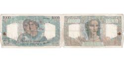 World Coins - France, 1000 Francs, Minerve et Hercule, 1945-12-06, K.14922143, VF(30-35)