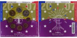 World Coins - France, Monnaie de Paris, Euro Set. BU., 2007,
