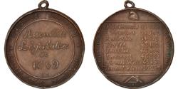 World Coins - France, Medal, L'Assemblée Législative de 1849, History, 1849, , Tin