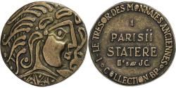 World Coins - France, Token, Collection BP, Statère Parisii, History, , Copper