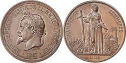 World Coins - France, Medal, Second French Empire, Business & industry, Borrel,