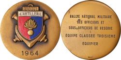World Coins - France, Medal, Rallye National Militaire des Officiers et Sous-Officiers de
