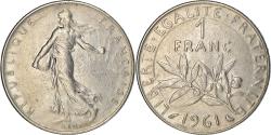 World Coins - Coin, France, Semeuse, Franc, 1961, Paris, , Nickel, KM:925.1