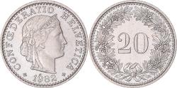 World Coins - Coin, Switzerland, 20 Rappen, 1982
