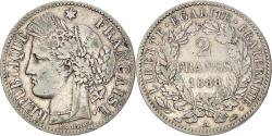 World Coins - Coin, France, Cérès, 2 Francs, 1888, Paris, , Silver, KM:817.1