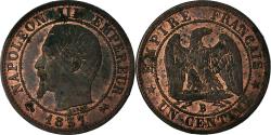 World Coins - Coin, France, Napoleon III, Napoléon III, Centime, 1857, Rouen,