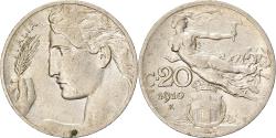 World Coins - Coin, Italy, Vittorio Emanuele III, 20 Centesimi, 1910, Rome, , Nickel