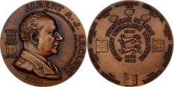 World Coins - France, Medal, Albert A.J Leclerc, Bronze, Guiraud,