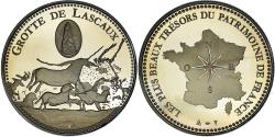 World Coins - France, Medal, La Grotte de Lascaux, Patrimoine, , Copper-nickel