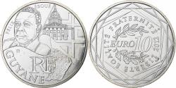 World Coins - France, 10 Euro, Euros des régions, Guyane, 2012, Silver,