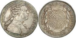 World Coins - France, Token, Louis XV, Etats de Bourgogne, 1767, Silver, Duvivier,