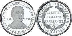World Coins - France, Medal, Les Présidents de la République, Félix Faure, Politics, 1981