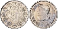 World Coins - France, Medal, Ecu Europa, Marianne, 1993, Copper-nickel, Rodier,