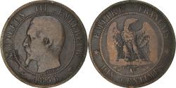 World Coins - Coin, France, Napoleon III, 10 Centimes, 1856, Paris, , Bronze