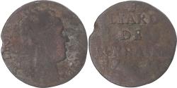 World Coins - Coin, German States, LORRAINE, Leopold I, Liard de Lorraine, 17[??], Nancy