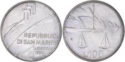 World Coins - Coin, San Marino, 100 Lire, 1990, Rome, , Steel, KM:254