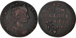 World Coins - Coin, AUSTRIAN NETHERLANDS, Maria Theresa, Liard, Oord, 1744, Brussels