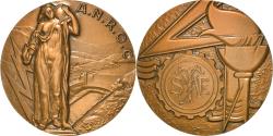 World Coins - France, Medal, A.N.R.O.C, Business & industry, 1985, Simon, , Bronze