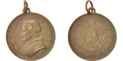 World Coins - France, Medal, Pie IX, Religions & beliefs, 1878, , Copper