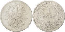 World Coins - Coin, GERMANY - EMPIRE, Wilhelm I, Mark, 1881, Muldenhütten, , Silver