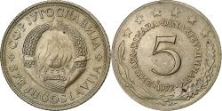 World Coins - Yugoslavia, 5 Dinara, 1972, Copper-Nickel-Zinc, , KM:58