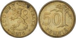 World Coins - Coin, Finland, 50 Penniä, 1975