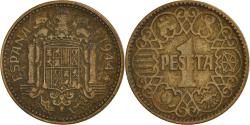 World Coins - Coin, Spain, Peseta, 1944