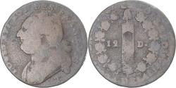 World Coins - Coin, France, 12 deniers françois, 12 Deniers, 1792, Nantes, , Bronze