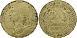World Coins - France, 20 Centimes, Marianne, 1974, Pessac, Aluminum-Bronze, , KM:930