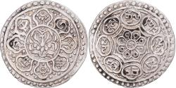 World Coins - Coin, Tibet, 1 Tangka, 1642-1959, Ganden Phodrang, , Billon, KM:Y13
