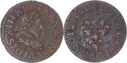 World Coins - Coin, France, Louis XIII, Double Tournois, 1621, Paris, , Copper