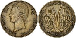 World Coins - Coin, West African States, 10 Francs, 1956