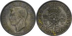 World Coins - Coin, Great Britain, George VI, Two Shillings, 1941, , Silver, KM:855