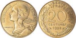 World Coins - Coin, France, Marianne, 20 Centimes, 1992, , Aluminum-Bronze, KM:930