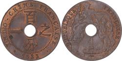 World Coins - Coin, FRENCH INDO-CHINA, Cent, 1923, Poissy, , Bronze, KM:12.3