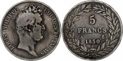 World Coins - France, Louis-Philippe, 5 Francs, 1830, Paris, Silver, , Gadoury:676a