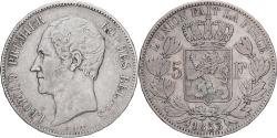 World Coins - Belgium, Leopold I, 5 Francs, 5 Frank, 1853, Silver, , KM:17