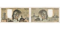 World Coins - France, 500 Francs, Pascal, 1976-04-01, L.5768491, EF(40-45)