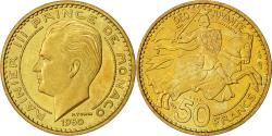 World Coins - Coin, Monaco, 50 Francs, 1950, , Cupro-Aluminium, KM:E30, Gadoury:MC